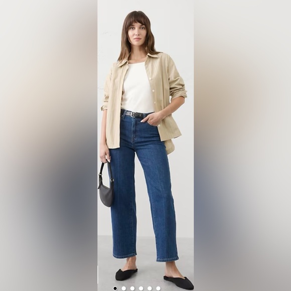 Banana Republic Denim - Banana Republic Straight High Rise Ankle Jeans